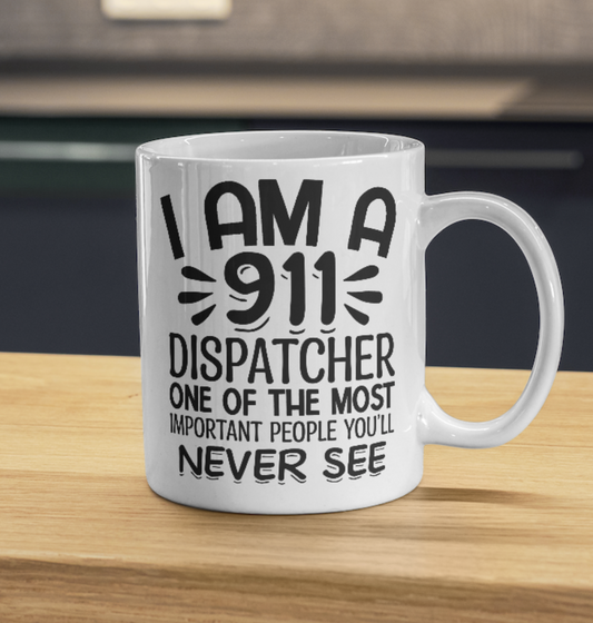 911 Dispatcher 11oz Ceramic Coffee Mug